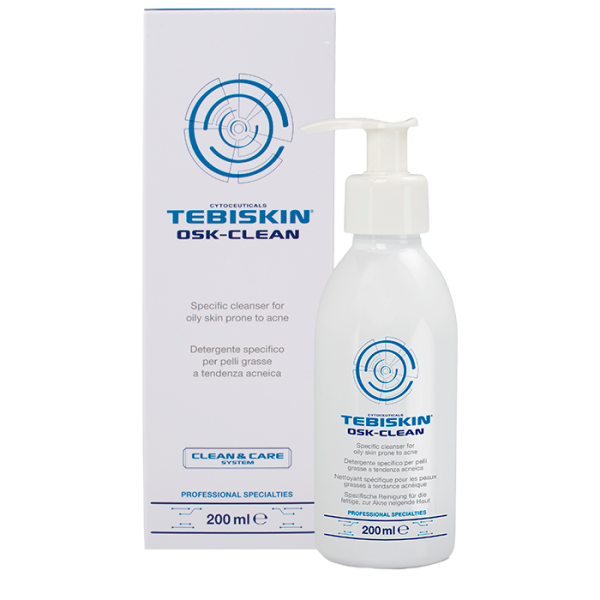 OSK-CLEAN ОЧИШАЮЩАЯ ЭМУЛЬСИЯ ДЛЯ ЖИРНОЙ КОЖИ, СКЛОННОЙ К АКНЕ TEBISKIN