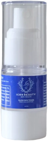 Тонер с АНА кислотами Icon Beauty для лица, шеи и декольте — тоник-спрей для омоложения, выравнивания тона и рельефа кожи, устранения акне, комедонов, пигментации, постакне, сухости и потери упругости, подходит при беременности, грудном вскармливании и для подготовки к пилингу