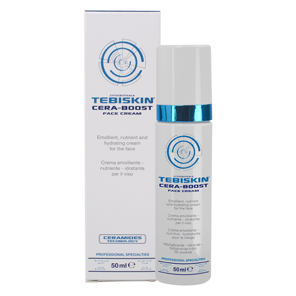 CERA-BOOST FACE CREAM СМЯГЧАЮЩИЙ ПИТАТЕЛЬНЫЙ, УВЛАЖНЯЮЩИЙ КРЕМ ДЛЯ ЛИЦА TEBISKIN